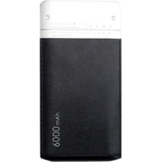 バッテリー容量6000mAh Lightningケーブル付属モデル BLACK MDS6000PSEB/AP