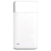 バッテリー容量6000mAh Lightningケーブル付属モデル WHITE MDS6000PSEW/AP