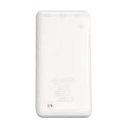 バッテリー容量20000mAh Lightningケーブル付属モデル WHITE MDS20000PSEW/AP