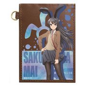 青春ブタ野郎はバニーガール先輩の夢を見ない レザーパスケース 桜島麻衣 [キャラクターグッズ]