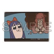 ポプテピピック スクエア 缶バッジ H [キャラクターグッズ]