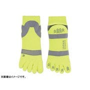 JAPAN SPORTS SOCKS 5本指ソックス3足セット イエロー（22-27cm男女兼用）