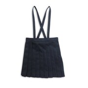 16000 紺無地プリーツスカート 150cm