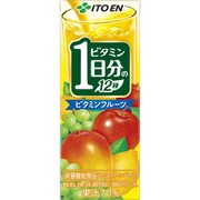 ビタミンフルーツ 1日分のビタミン12種 紙200ml×24 [果実果汁飲料]