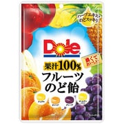 ドール果汁100％フルーツのど飴アソート袋 70g [飴]