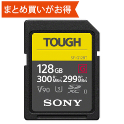 メモリカード種類SDXCTOUGH SF-G128T [128GB]