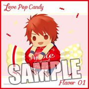 うたの☆プリンスさまっ♪ マイクロファイバーミニタオル Love Pop Candy ちび一十木音也 [キャラクターグッズ 縦200×横200mm]