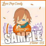うたの☆プリンスさまっ♪ マイクロファイバーミニタオル Love Pop Candy ちび 神宮寺レン [キャラクターグッズ 縦200×横200mm]