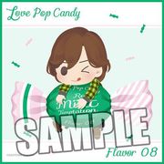 うたの☆プリンスさまっ♪ マイクロファイバーミニタオル Love Pop Candy ちび 寿 嶺二 [キャラクターグッズ 縦200×横200mm]