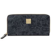 WB5020 BLACK [ラウンドZIP長財布]