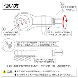 ヨドバシ.com - トップ工業 TOP NB-5 [ナット割り専用工具 2面幅27