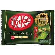 キットカット ミニ オトナの甘さ 濃い抹茶 12枚 [チョコレート菓子]