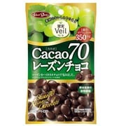 果実Veil カカオ70 レーズンチョコ 40g [チョコレート菓子]