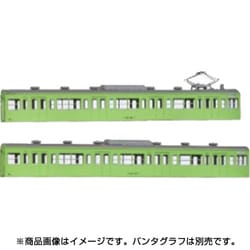 18007 [Nゲージ 国鉄 JR 103系 低運・非ユニット窓・冷改車・ウグイス 増結用モハ2両ボディキット]