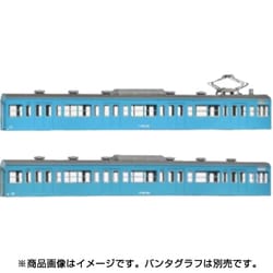 18011 [Nゲージ 国鉄 JR 103系 低運・非ユニット窓・冷改車・スカイブルー 増結用モハ2両ボディキット]