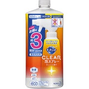 キュキュット CLEAR（クリア）泡スプレー オレンジの香り つめかえ用 [食器用洗剤 720mL]