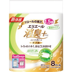エリエール 消臭＋トイレットティシュー ダブル 8巻 [トイレットペーパー]