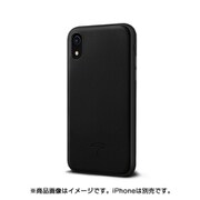 TN181233 [スマホケース 本革エプソン/ブラック for iPhone XR]