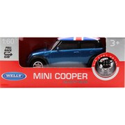 プルバックミニカー MINI COOPER UK BLUE [ミニカー]