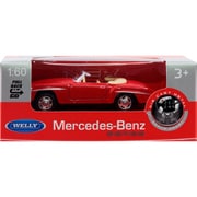 プルバックミニカー MERCEDES-BENZ 190SL-レッド [ミニカー]