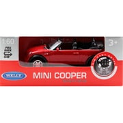 プルバックミニカー MINI COOPER S CABRIO-RED [ミニカー]