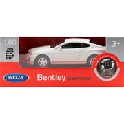 プルバックミニカー BENTLEY CONTINENTAL ホワイト [ミニカー]