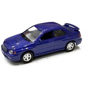 プルバックミニカー スバルWRX STI 2002 ブルー [ミニカー]