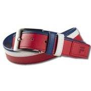 FL-BT0518 [FILA メンズベルト レッド×ホワイト]