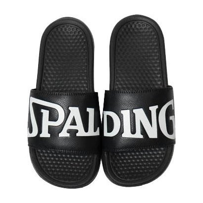 SASH001M BLACK x BLACK スポーツサンダル メンズSPALDING 26