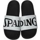 SASH001M BLACK x WHITE スポーツサンダル メンズSPALDING 25