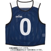 SUB130180 NAVY ビブス(6枚セット) FREE