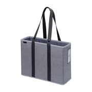 34×26×12cm UT-2035-GL キャビネットバッグ 12cm幅 A4ファイル対応 ユートリム グレー