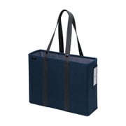 34×26×12cm UT-2035-K キャビネットバッグ 12cm幅 A4ファイル対応 ユートリム ネイビー