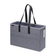 40×26×16cm UT-1463-GL キャビネットバッグ A4ノートPC対応 ユートリム グレー