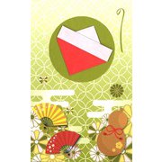 [限定]日本のおりがみポチ袋 伝統/コマ 41-8606