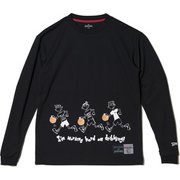 SMT181230 BLACK L/S Tシャツ STORY DRIBBLE M