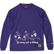 SMT181230 PURPLE L/S Tシャツ STORY DRIBBLE XL