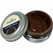 シューズケア レザークリーム ミディアムブラウン 50ml