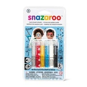 snazaroo（スナザルー） スティック6色セット ヒーロー&パイレーツ [ボディ/フェイス用ペイントカラー]