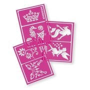 snazaroo（スナザルー） 専用ステンシル フェアリー&バタフライ [ボディ・フェイス用ペイント用品]