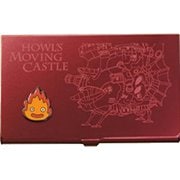 メタルカードケース 16 ハウルの動く城 ワインレッド(カルシファー) [キャラクターグッズ 約H60×W93×D10mm]