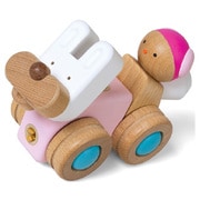 木製玩具 3歳~ ジョイントブロック EQB 8257 BUNNY CAR
