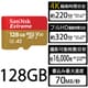 SDSQXA0-128G-JN3MD [Extreme microSDXCカード 128GB Class10 UHS-I U3 V30 A2]