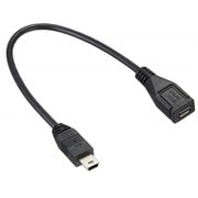 MiniUSB(オス)-MicroUSB(メス)変換ケーブル(フル結線) USBM5A/MCB20F