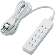 シャッタータップ 6個口 3m ホワイト T-ST02N-2630WH