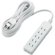 シャッタータップ 6個口 5m ホワイト T-ST02N-2650WH