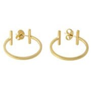 T ワイヤー フープ ピアス ミディアム 18Y 33429983