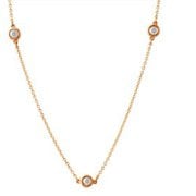 ダイヤモンド バイ ザ ヤード ペンダント .21ct 16in 18R 27953948