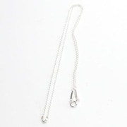 SS ダイヤモンド バイ ザ ヤード ペンダント 0.05ct 41cm 24944395