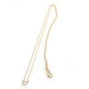 18Y ダイヤモンド バイ ザ ヤード ペンダント 0.12ct 41cm 24834239
